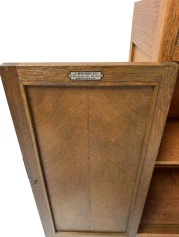 Art Deco Amsterdamse School Wall Cabinet by 't Woonhuys Amsterdam, 1920s